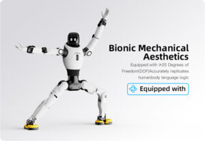 Bionic Mechanical Aesthetics Equipped with ≥25 Degrees of Freedom(DOF)Accurately replicates humabody language logic Equipped with